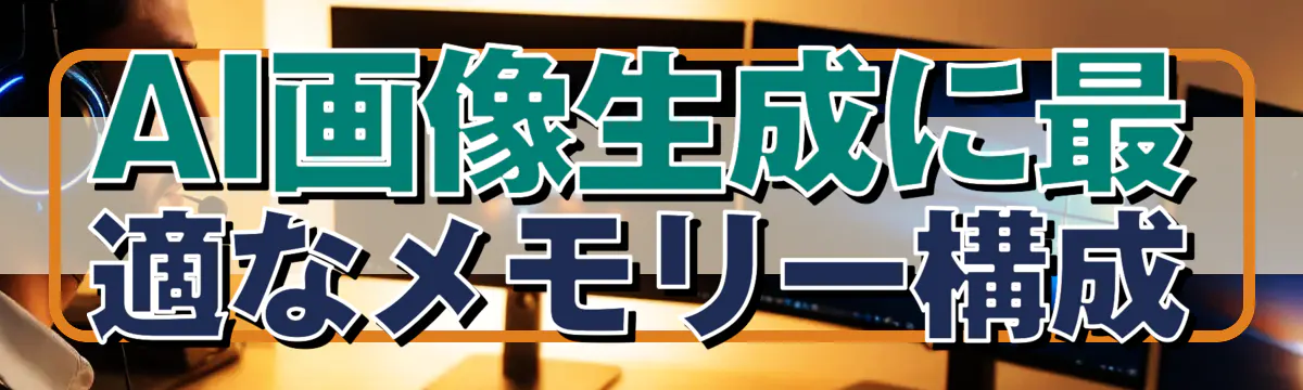 AI画像生成に最適なメモリー構成