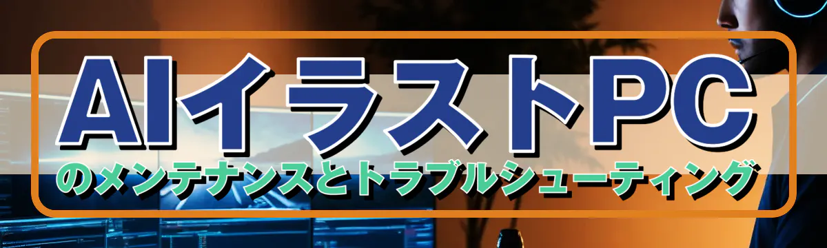 AIイラストPCのメンテナンスとトラブルシューティング