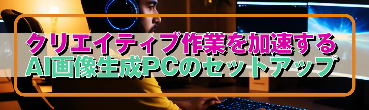 クリエイティブ作業を加速するAI画像生成PCのセットアップ