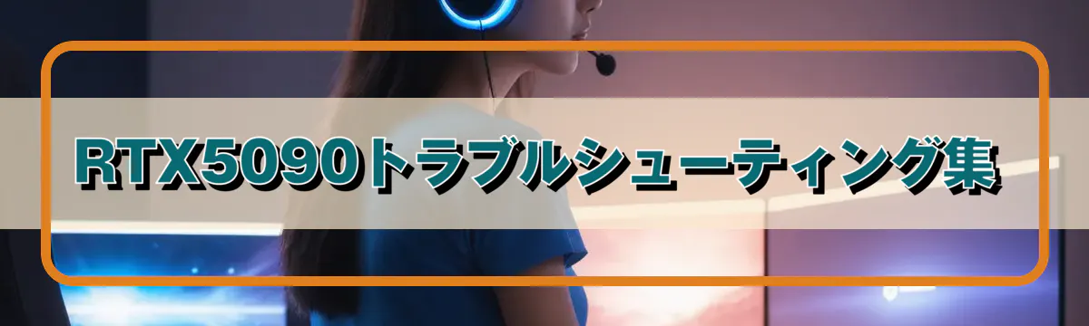 RTX5090トラブルシューティング集