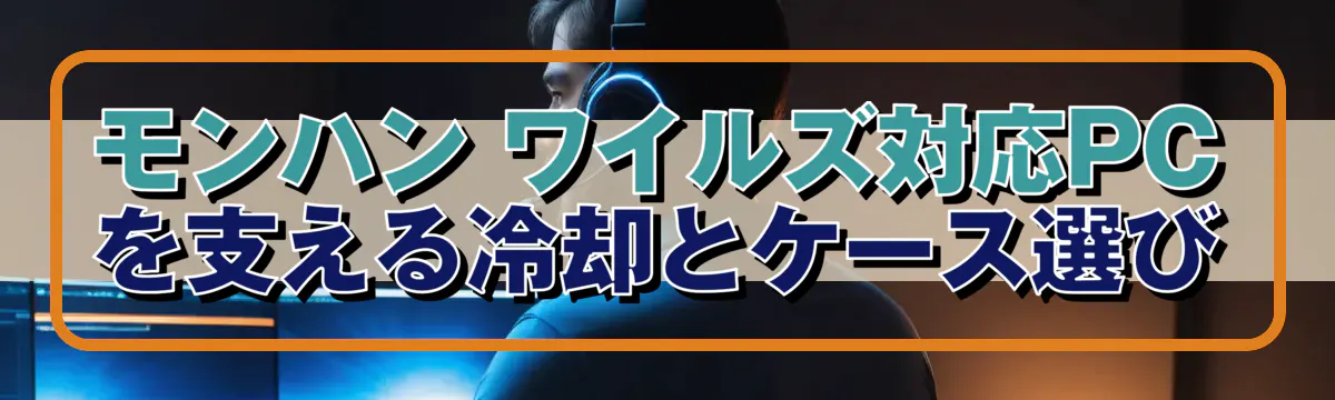 モンハン ワイルズ対応PCを支える冷却とケース選び