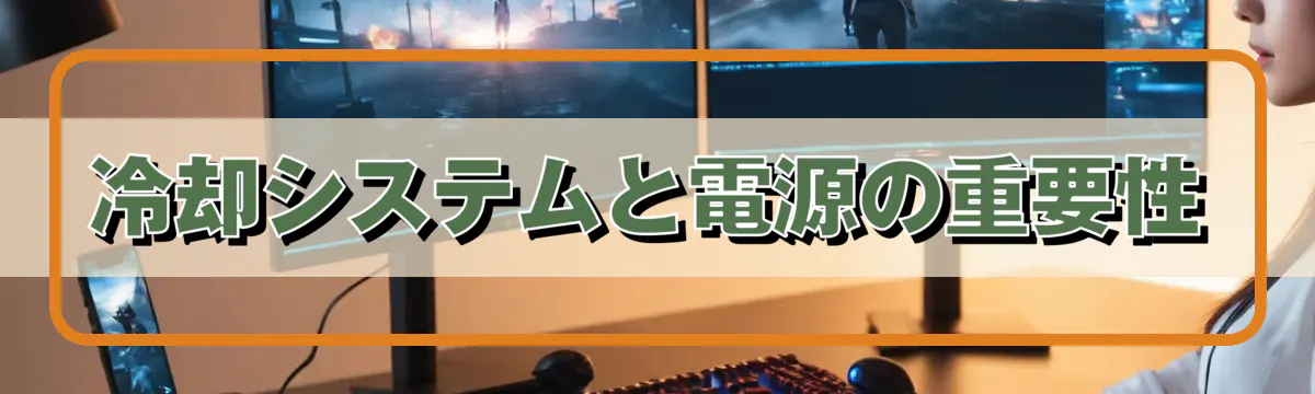 冷却システムと電源の重要性