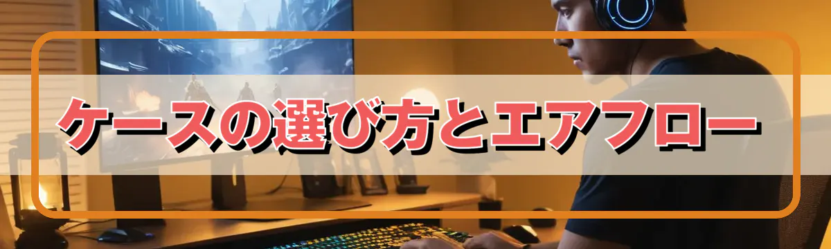 ケースの選び方とエアフロー