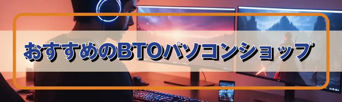 おすすめのBTOパソコンショップ
