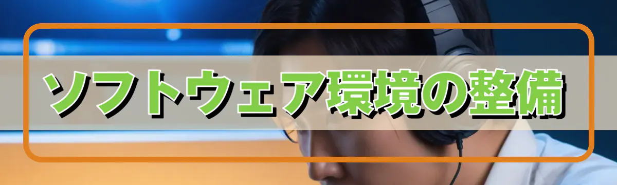 ソフトウェア環境の整備
