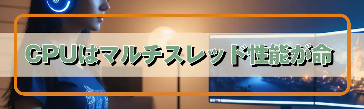 CPUはマルチスレッド性能が命