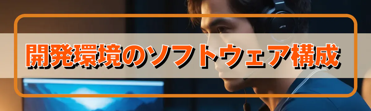 開発環境のソフトウェア構成