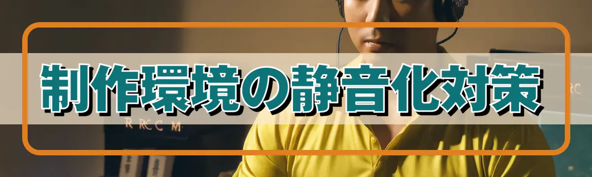 制作環境の静音化対策