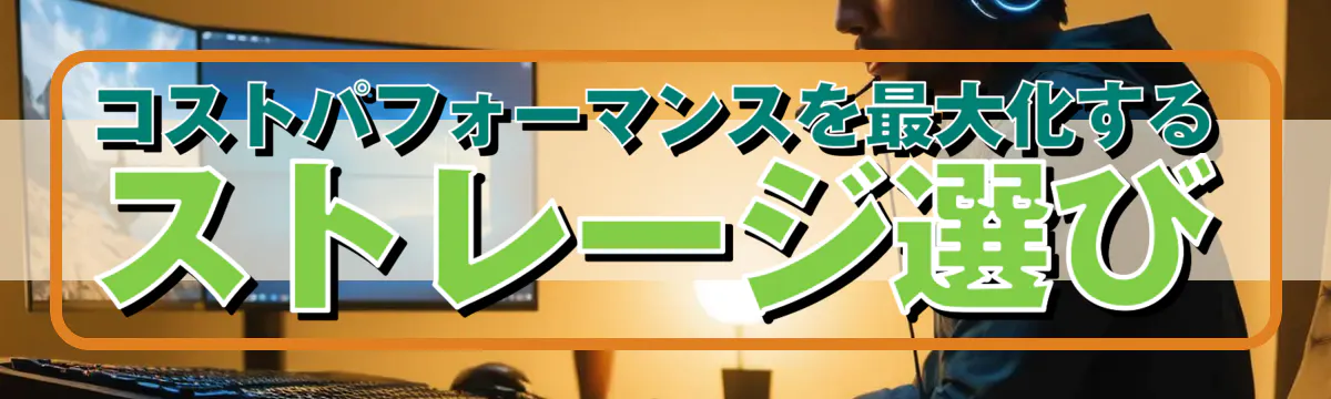 コストパフォーマンスを最大化するストレージ選び