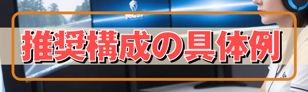 推奨構成の具体例
