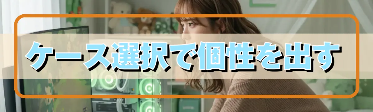 ケース選択で個性を出す