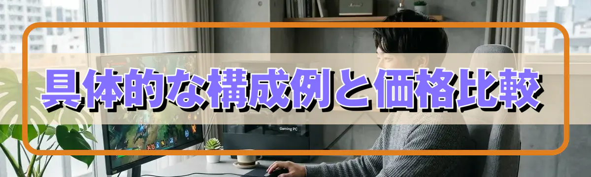 具体的な構成例と価格比較