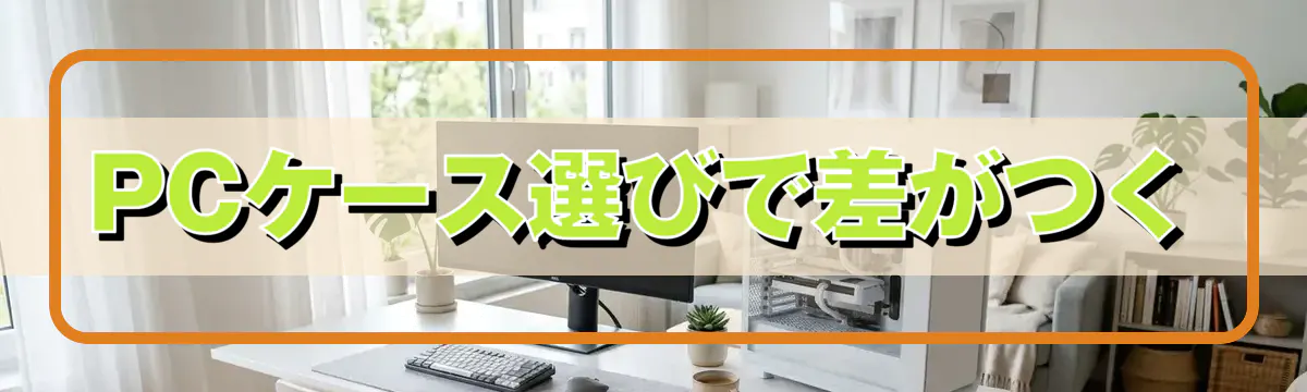 PCケース選びで差がつく