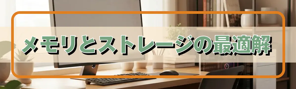 メモリとストレージの最適解