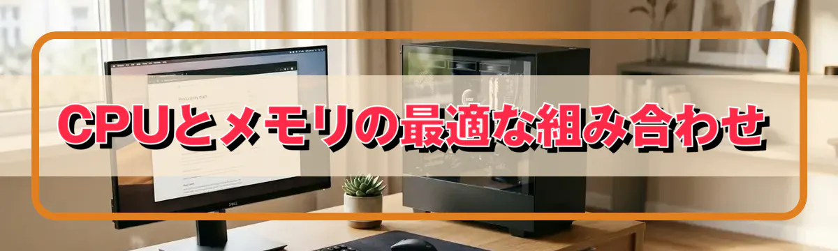 CPUとメモリの最適な組み合わせ