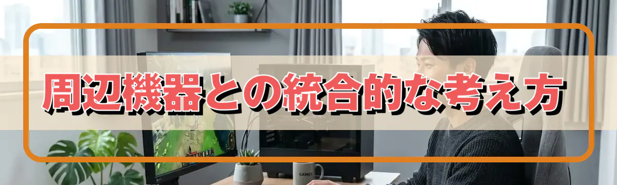 周辺機器との統合的な考え方