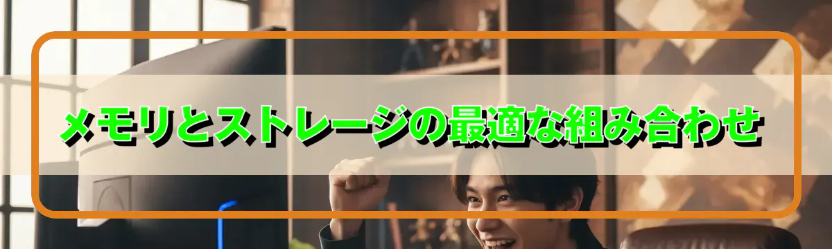 メモリとストレージの最適な組み合わせ