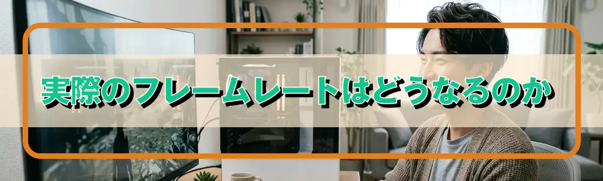 実際のフレームレートはどうなるのか