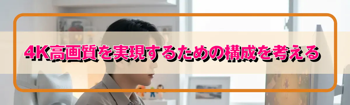 4K高画質を実現するための構成を考える